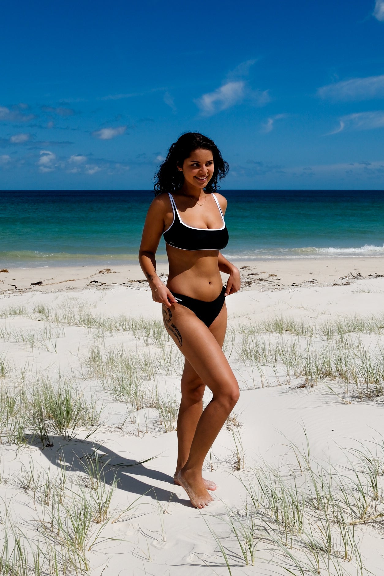 BROOKE TOP - TRUFFLE