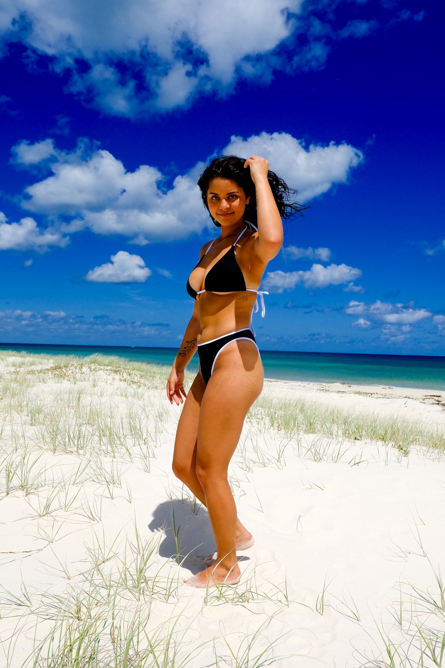 KELLIE TOP - TRUFFLE