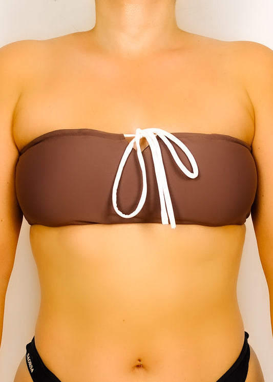 AUDREY TOP - TRUFFLE